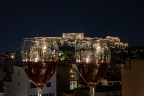 NEW! Unbelievable Acropolis View Jacuzzi flat!